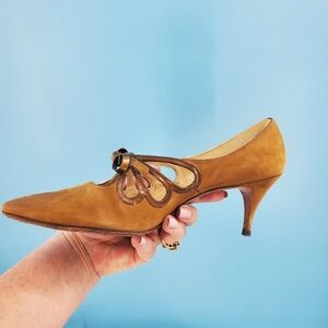 Vintage 40s heels with original box